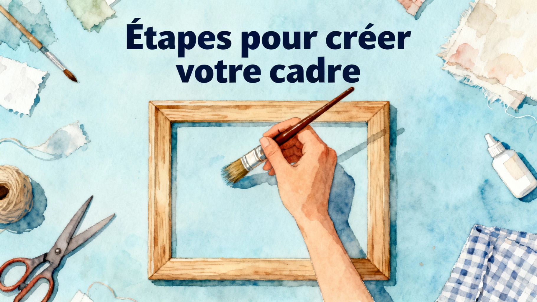 Étapes pour créer votre cadre