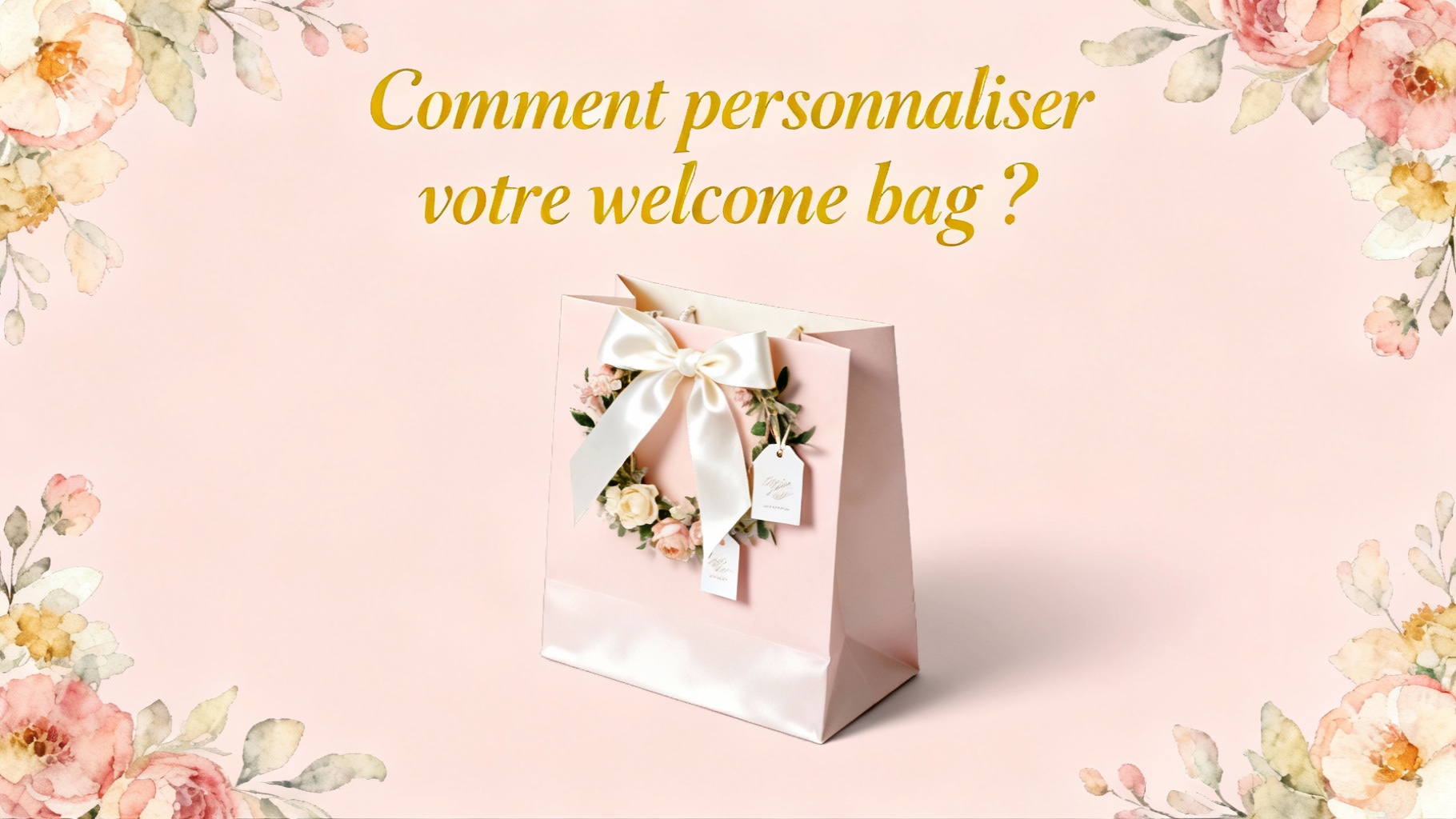 Comment personnaliser votre welcome bag ?