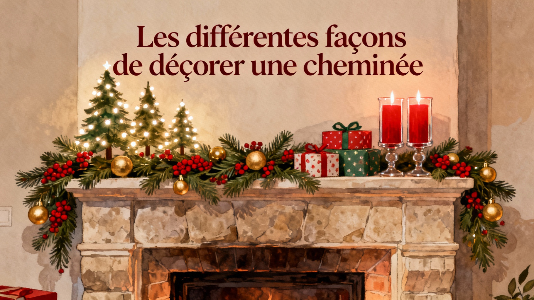 Les différentes façons de décorer une cheminée