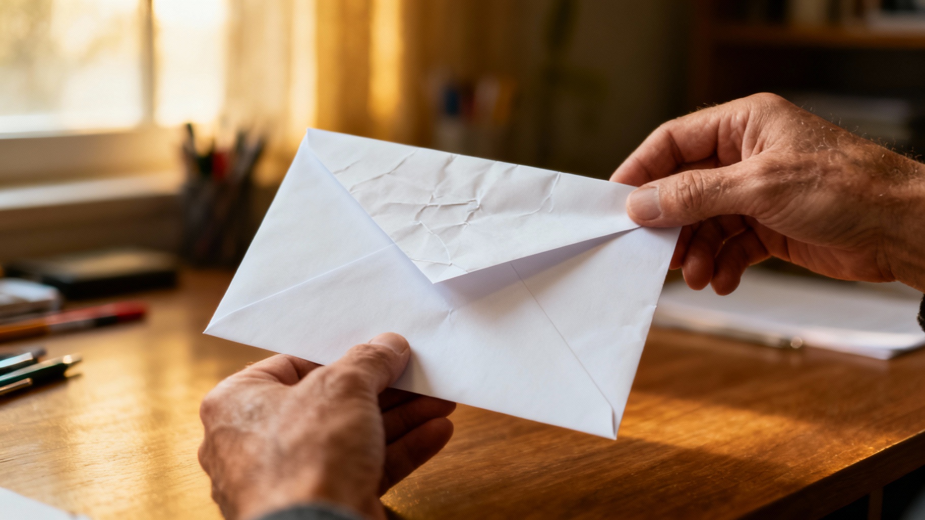 Comment plier une enveloppe avec une feuille A4 facilement
