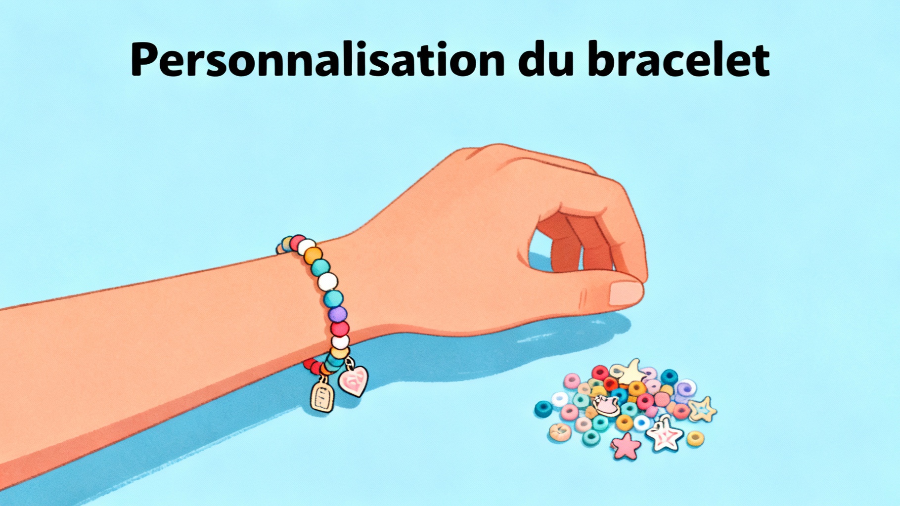 Personnalisation du bracelet