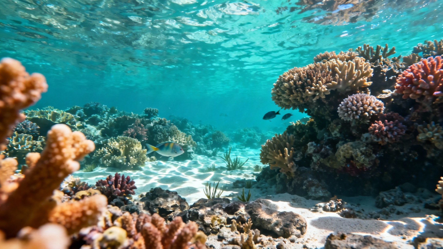 Découvrez la barrière de corail en guadeloupe