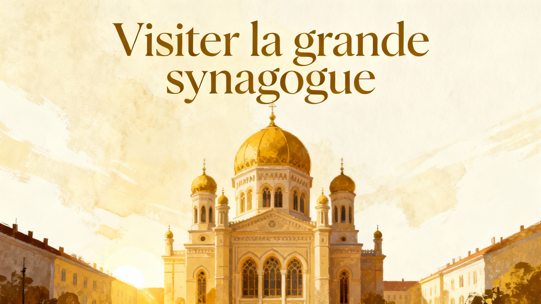 Visiter la grande synagogue
