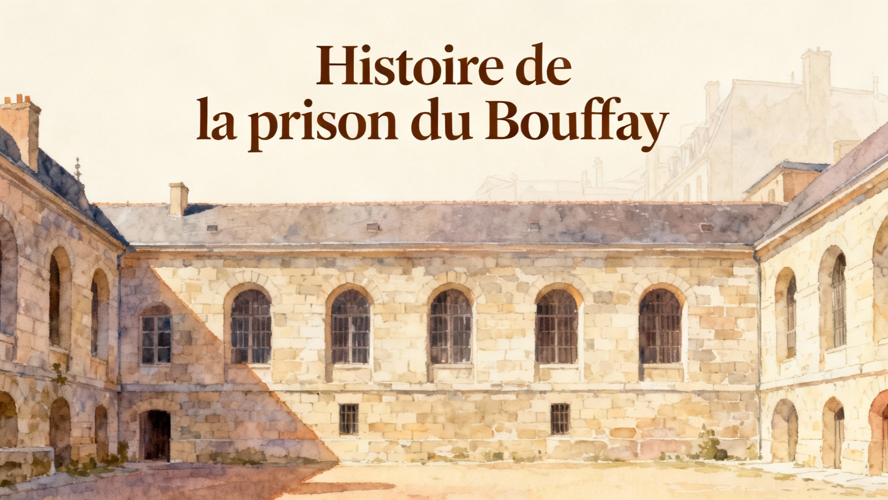 Histoire de la prison du Bouffay