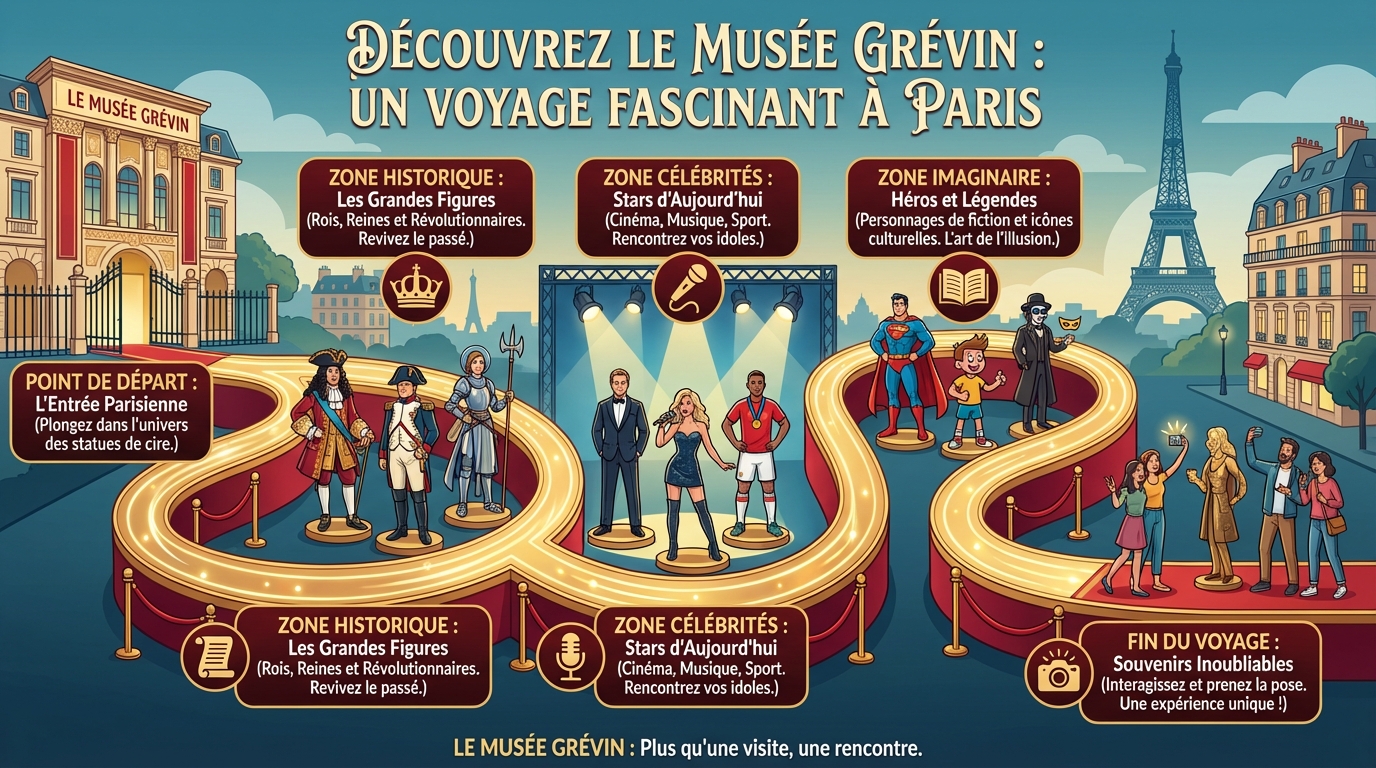 Découvrez le musée grévin : un voyage fascinant à paris 3 Informations pratiques pour les visiteurs