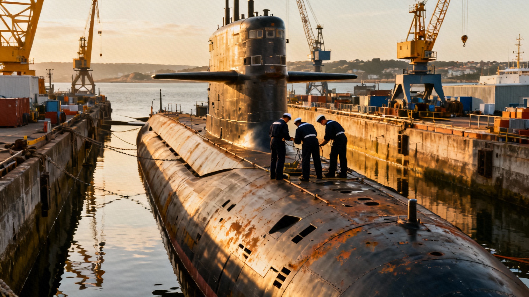 Découvrez le sous-marin espadon à saint-nazaire