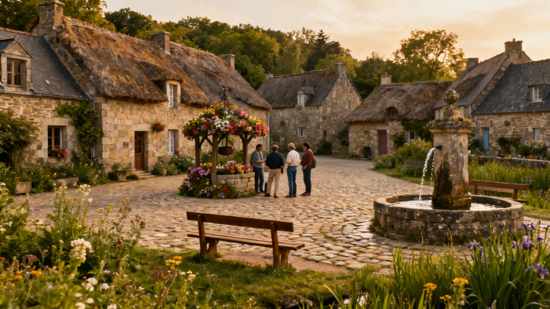 Découvrez le village de kerhinet, joyau de la brière
