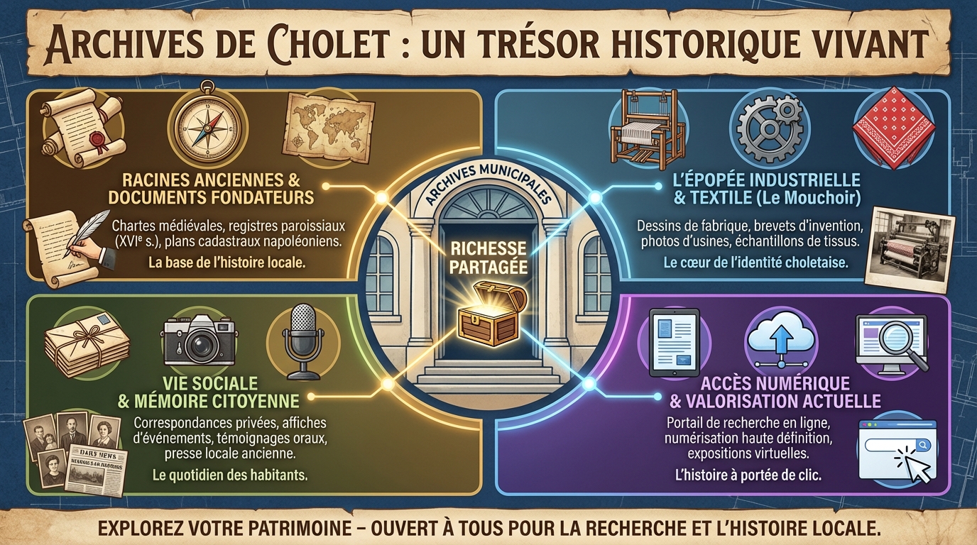 Comment accéder aux archives de Cholet
