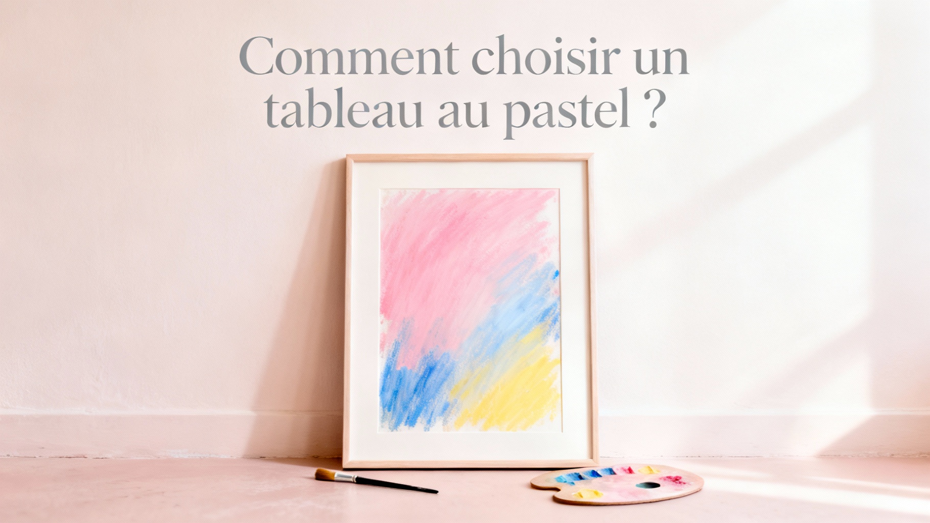 Comment choisir un tableau au pastel ?