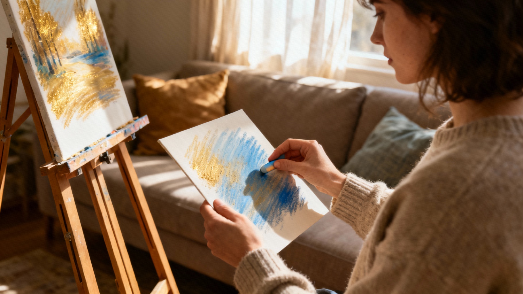 Découvrez les tableaux au pastel pour sublimer votre intérieur