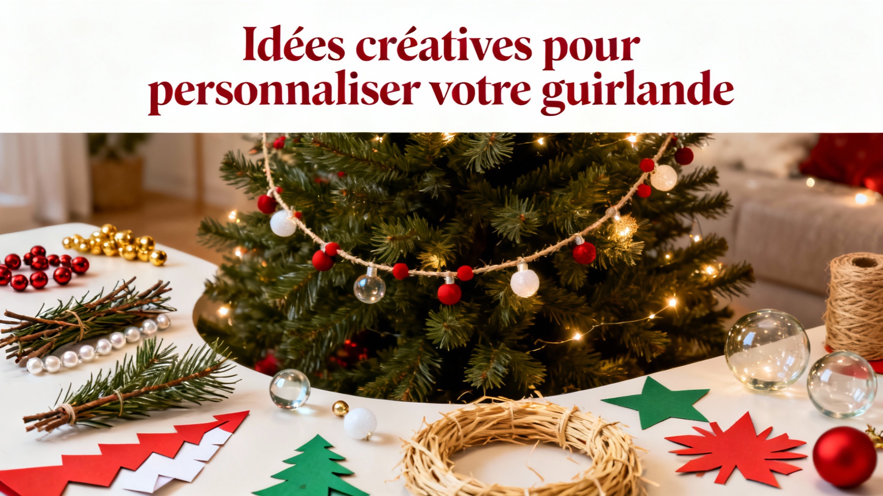 Idées créatives pour personnaliser votre guirlande