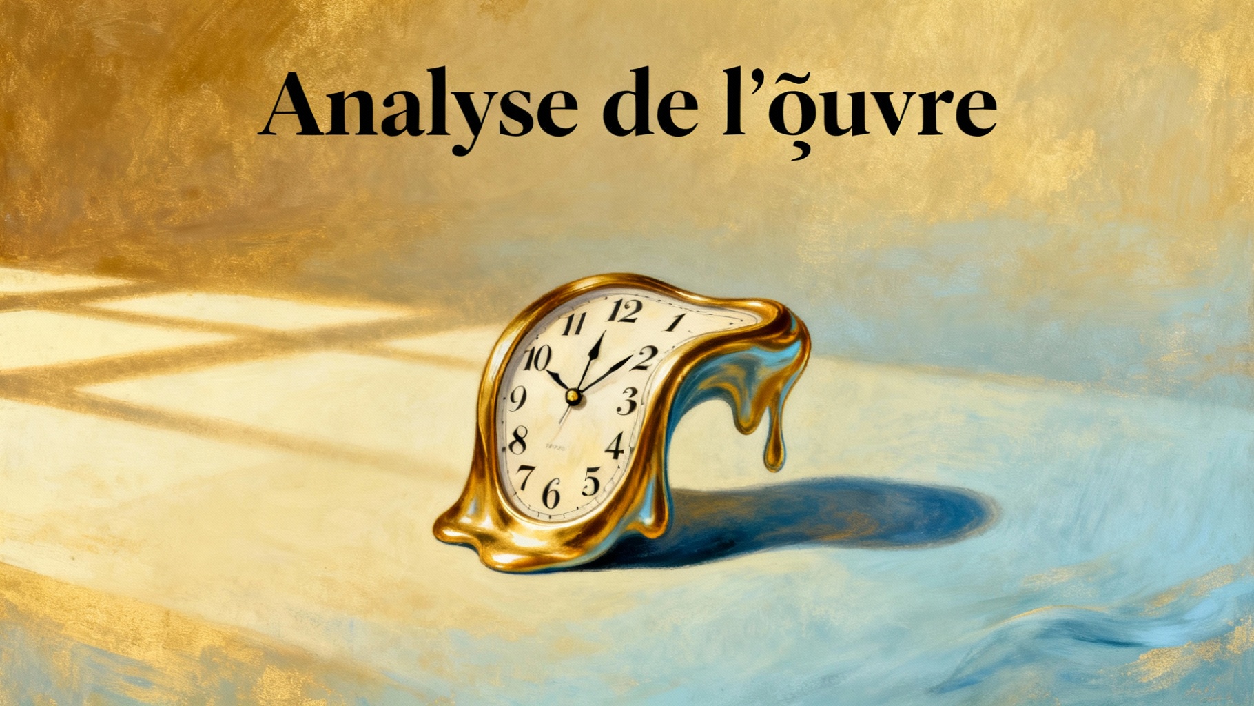 Analyse de l'œuvre