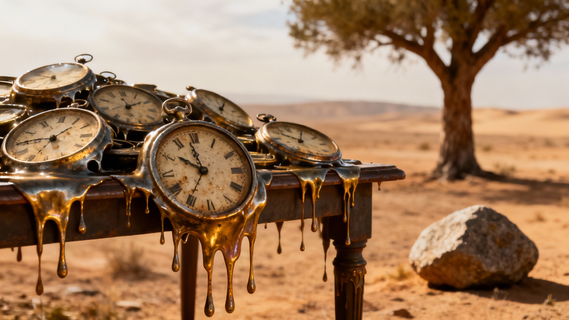 La persistance de la mémoire : chef-d'œuvre de dalí