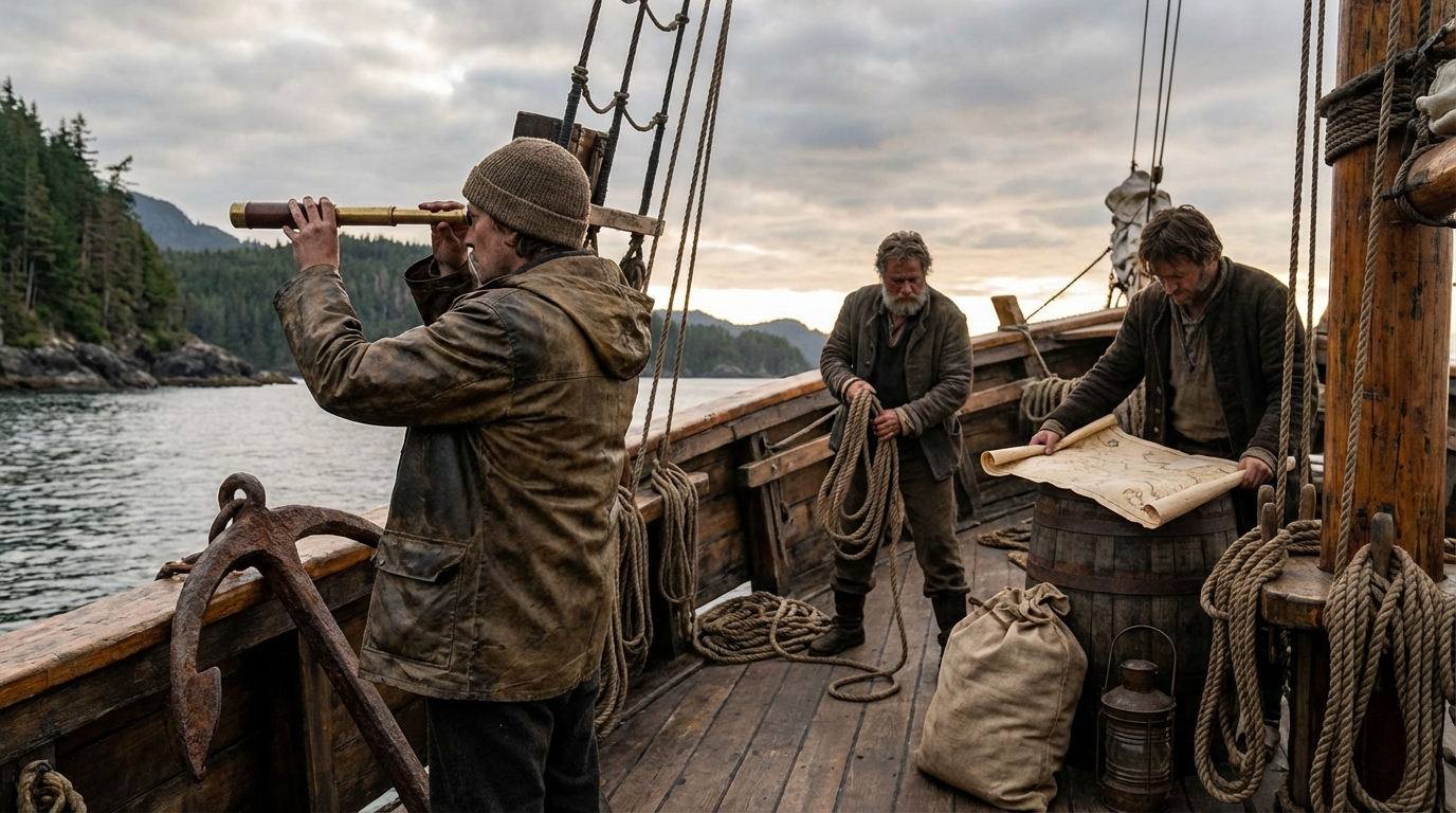 Les aventures inoubliables d'un voyage pirate