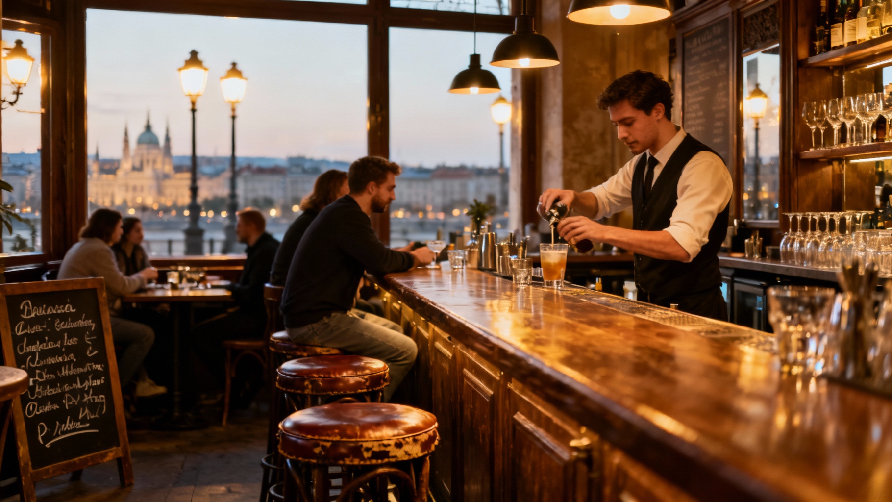 Les bars à budapest : guide des meilleures adresses