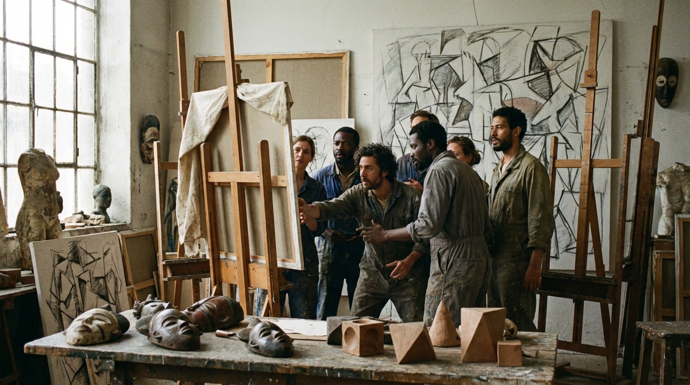 Les demoiselles d'avignon de picasso : une révolution artistique