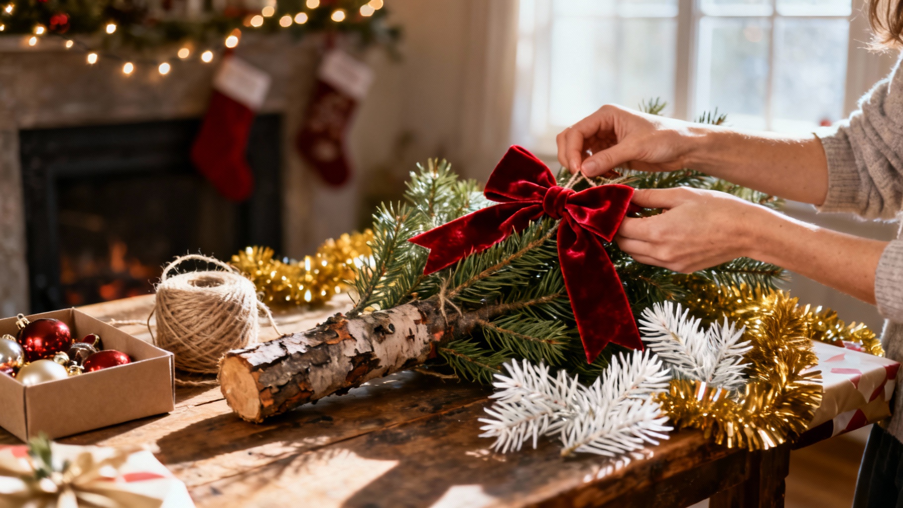Les meilleurs noeuds pour sapin de noël pour une déco réussie