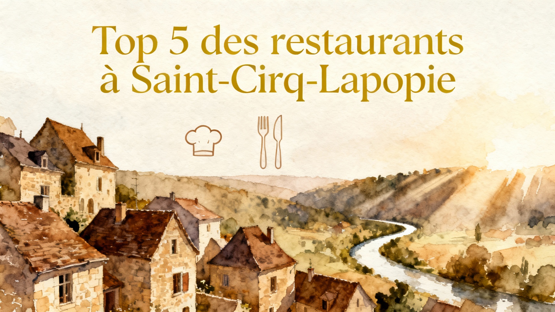Top 5 des restaurants à Saint-Cirq-Lapopie