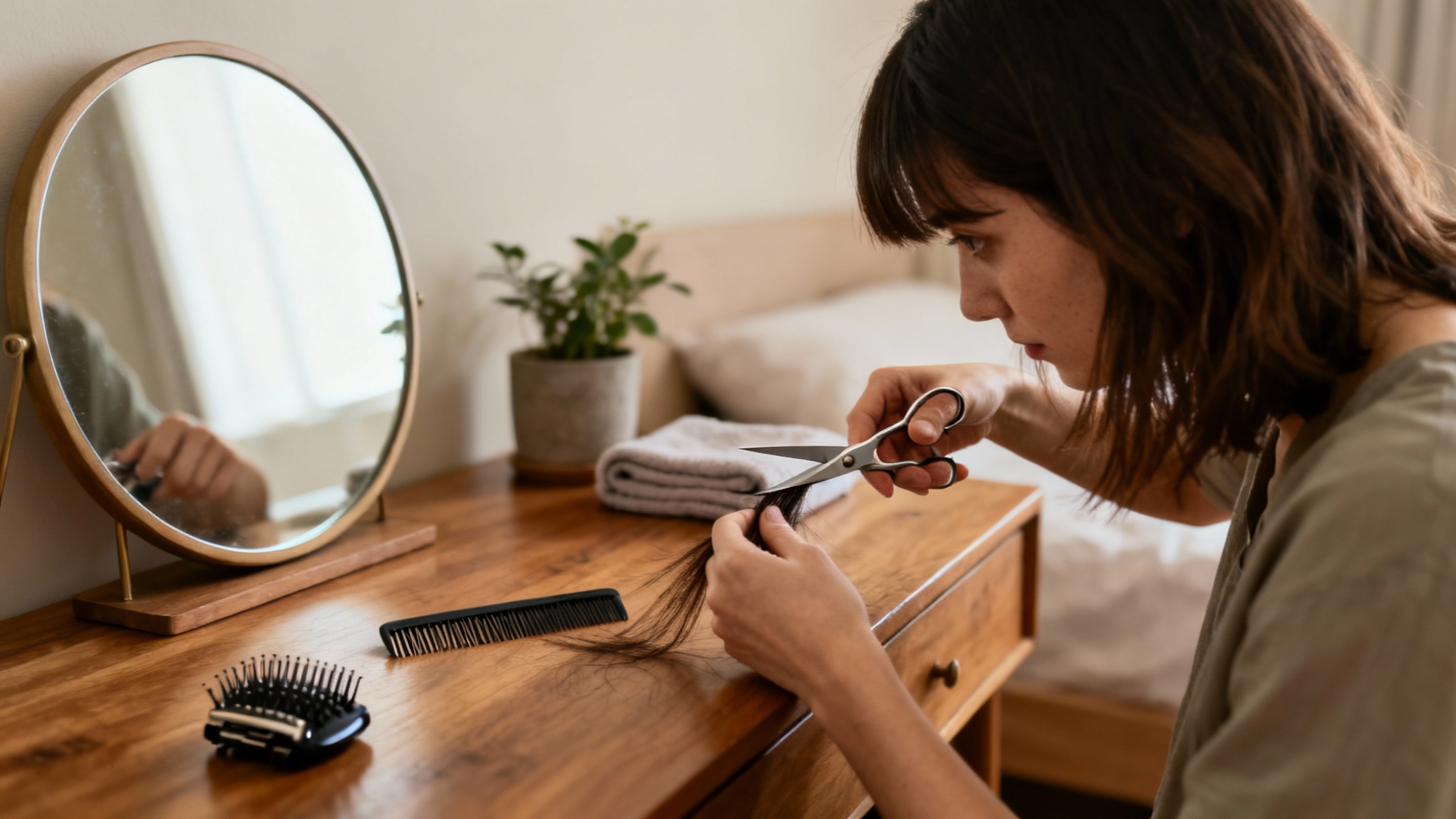 Tuto frange : comment couper sa frange soi-même facilement
