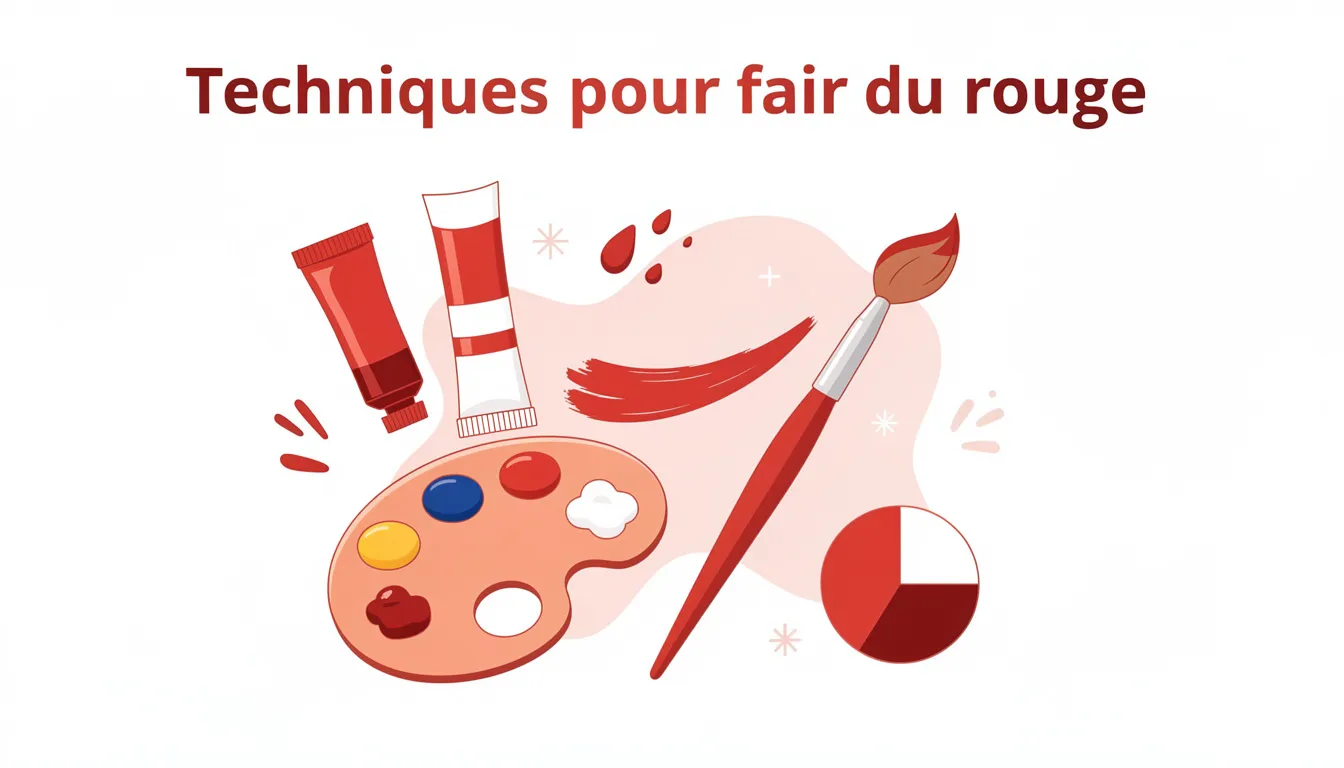 Comment faire du rouge : astuces et techniques simples 3 Techniques pour faire du rouge