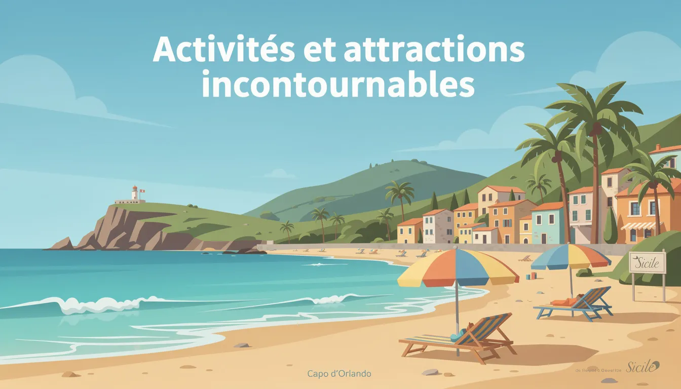 Découvrez capo d'orlando en sicile : plages et attractions 3 Activités et attractions incontournables