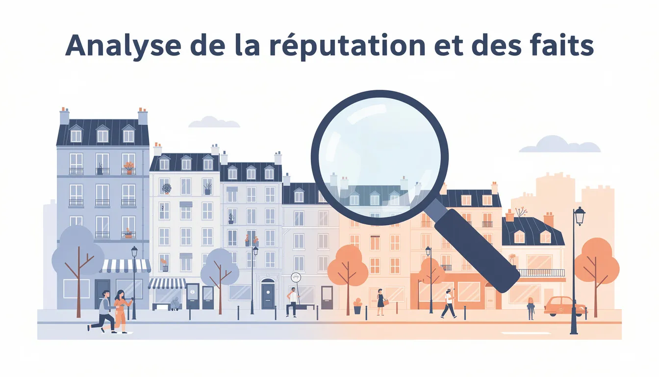 Analyse de la réputation et des faits