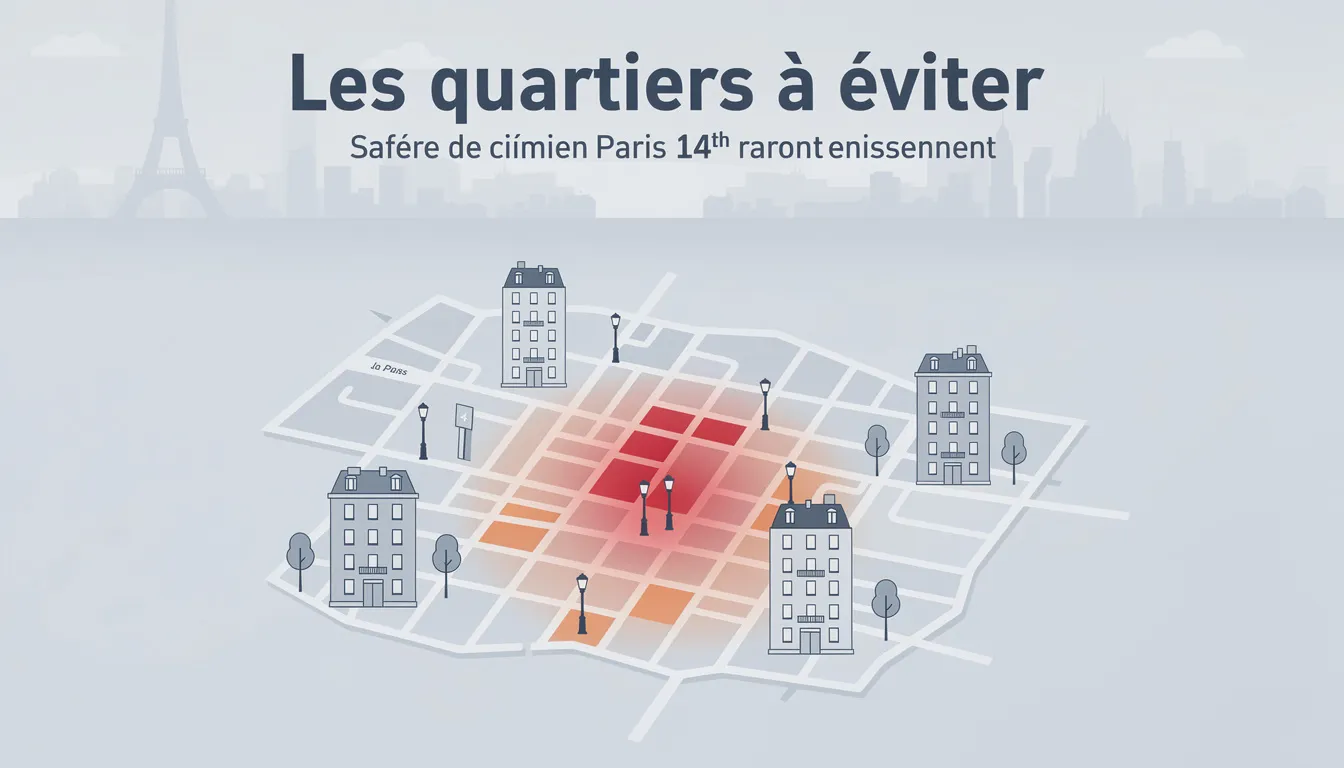 Le 14ème arrondissement de paris est-il vraiment dangereux ? 3 Les quartiers à éviter