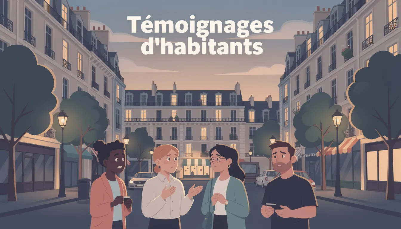 Témoignages d'habitants
