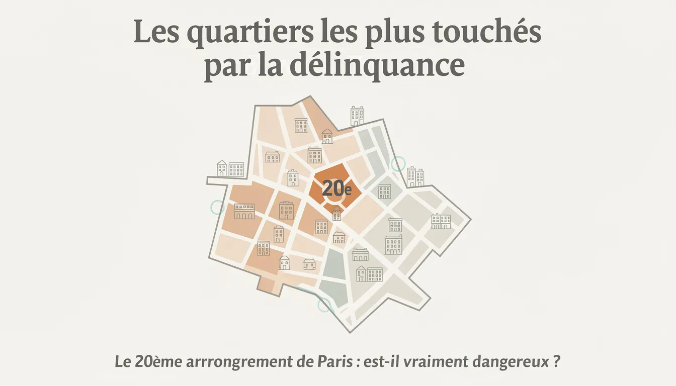 Les quartiers les plus touchés par la délinquance