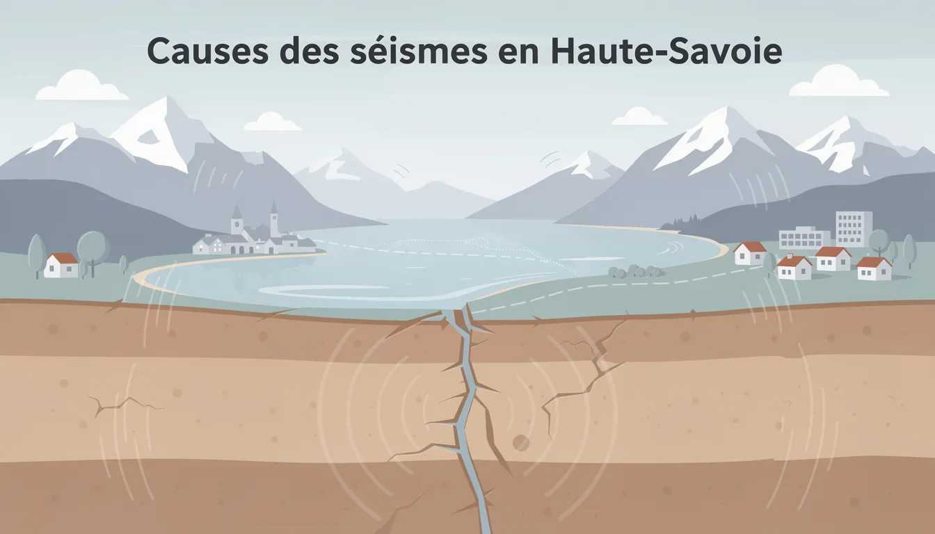 Comprendre le séisme d'annecy : faits et impacts 3 Causes des séismes en Haute-Savoie
