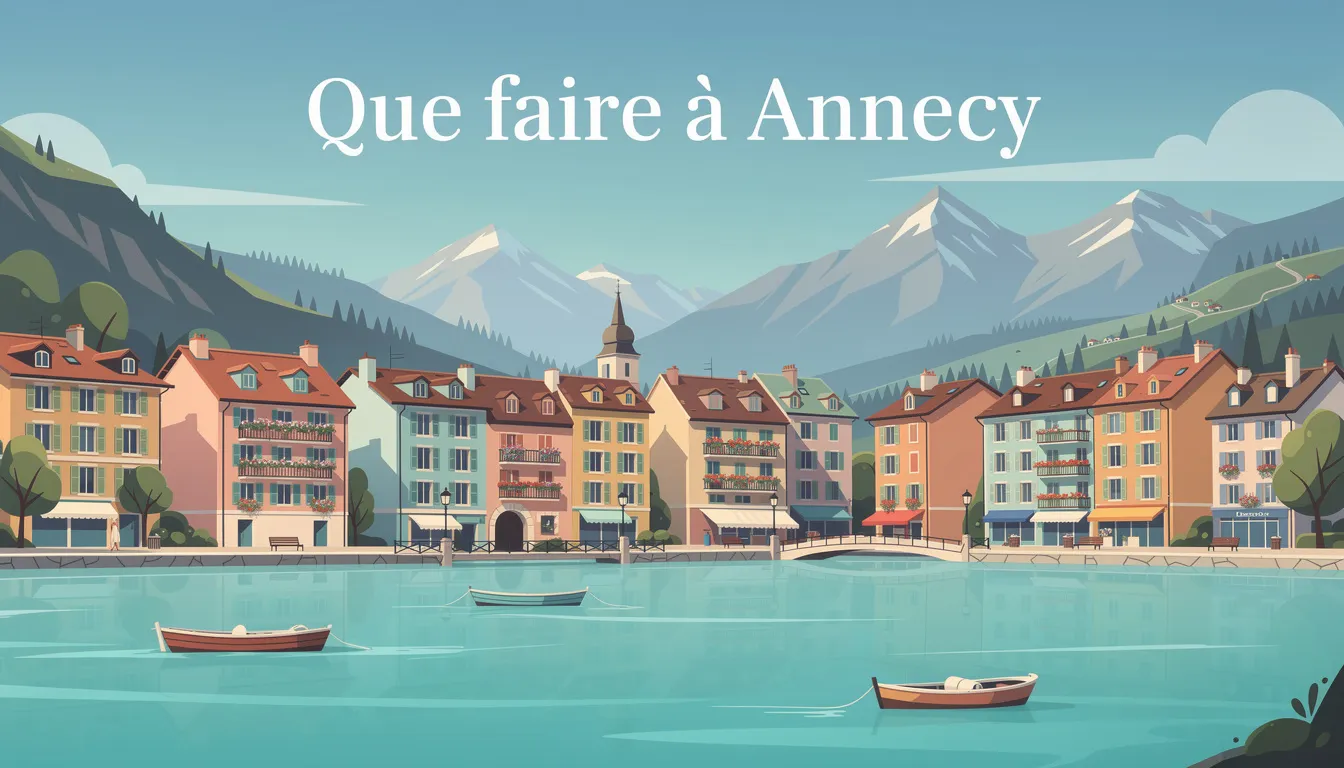 Découvrez annecy : guide complet pour visiter la ville 3 Que faire à Annecy