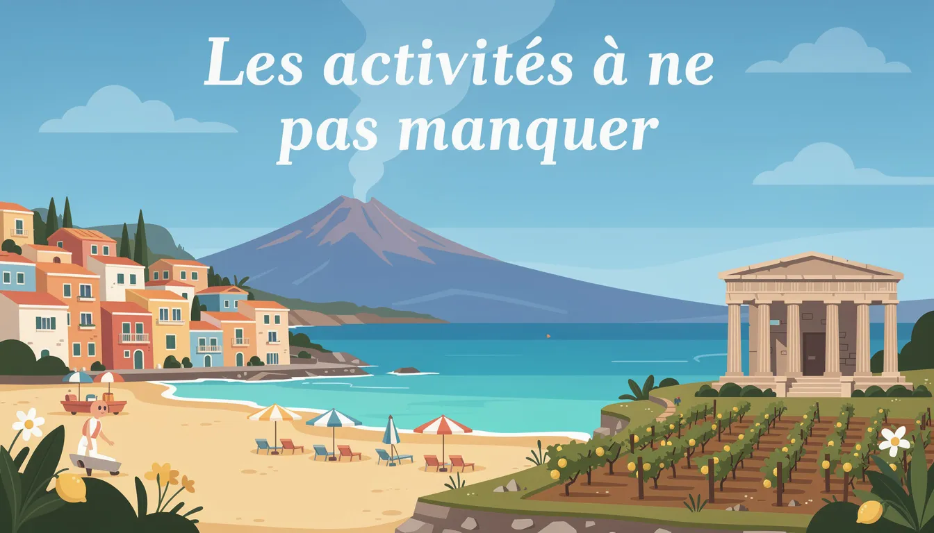 Les activités à ne pas manquer