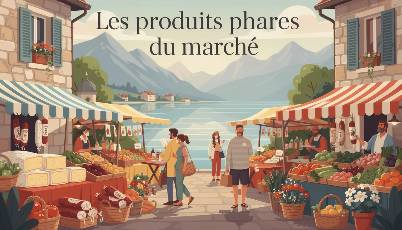 Découvrez le marché d'annecy : un voyage au coeur des saveurs 3 Les produits phares du marché