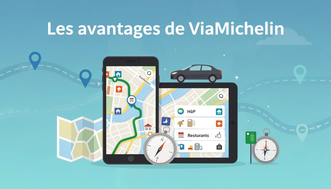 Les avantages de ViaMichelin