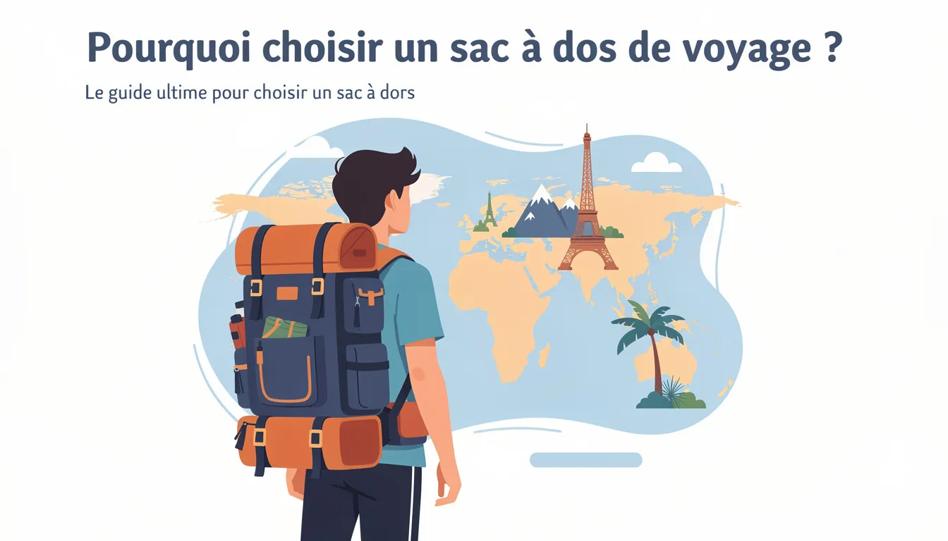 Le guide ultime pour choisir un sac à dos de voyage 3 Pourquoi choisir un sac à dos de voyage ?