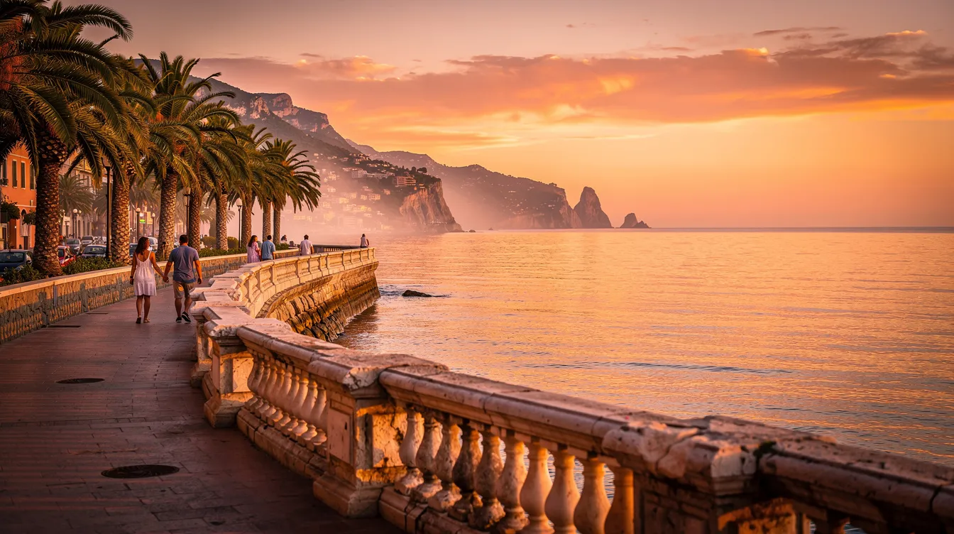 Promenade de la marinella à l'île-rousse : un incontournable