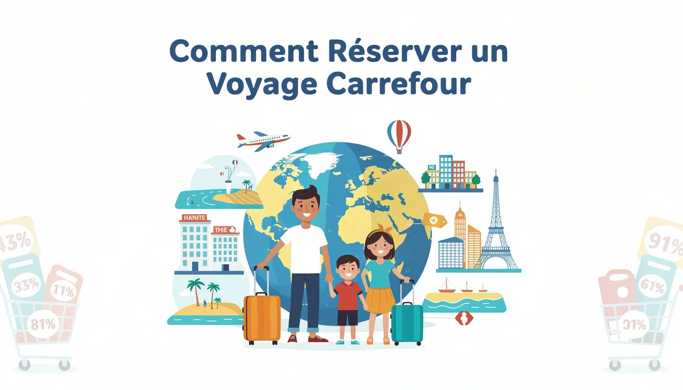 Comment Réserver un Voyage Carrefour