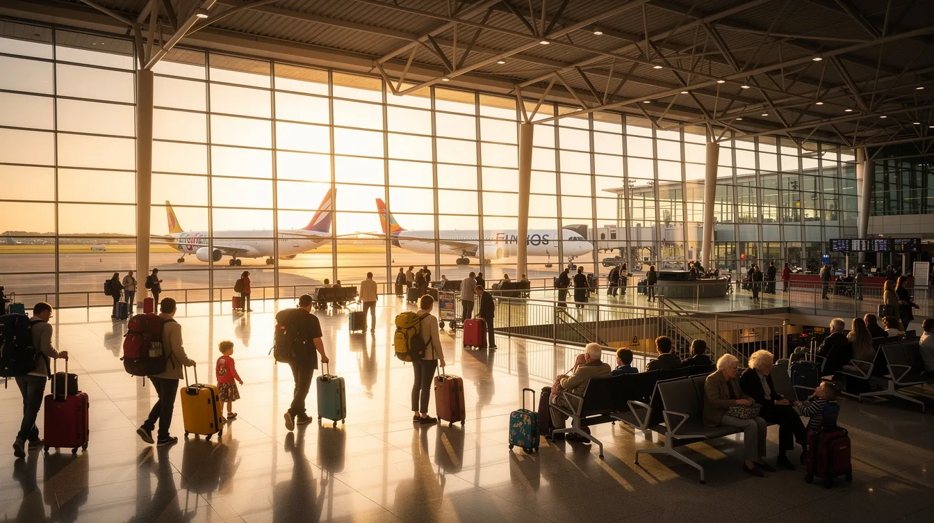 Les principaux aéroports en France