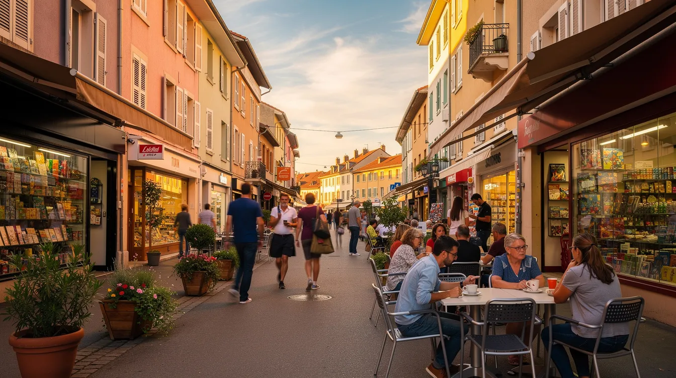 Les services et commerces disponibles