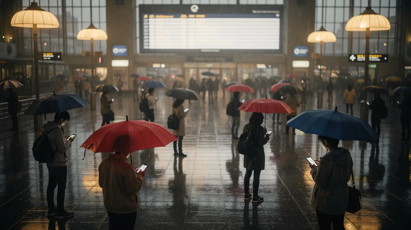 Train bloqué aujourd'hui : que faire et où trouver l'info ?